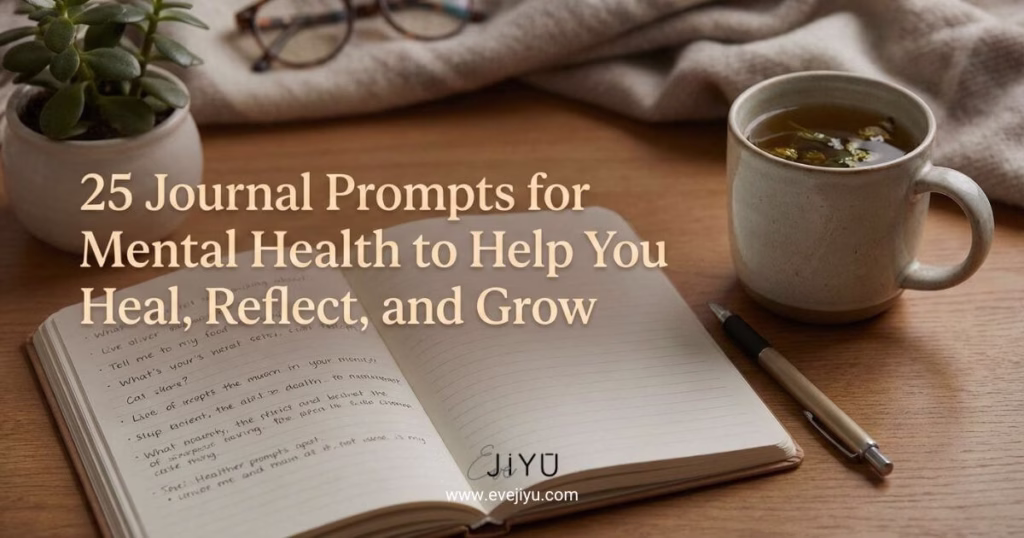 25 Powerful Journal Prompts for Mental Health Every Woman Needs