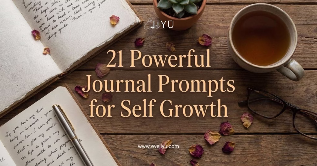 21 Powerful Journal Prompts for Self Growth | Eve Jiyu