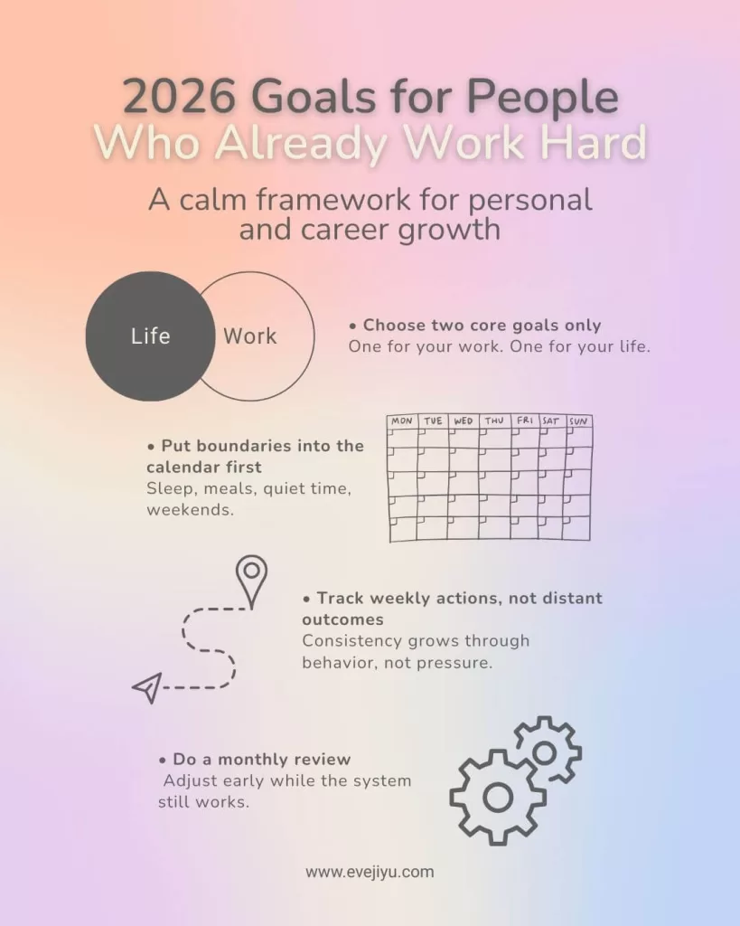 New Year Goals That Last: A Framework for High-Achievers (Avoid the January Burnout Trap)