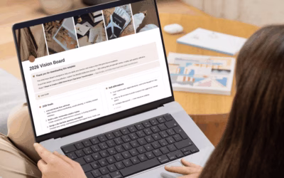 2026 Vision Board: How to Create a Digital Vision Board That Actually Supports Your Growth