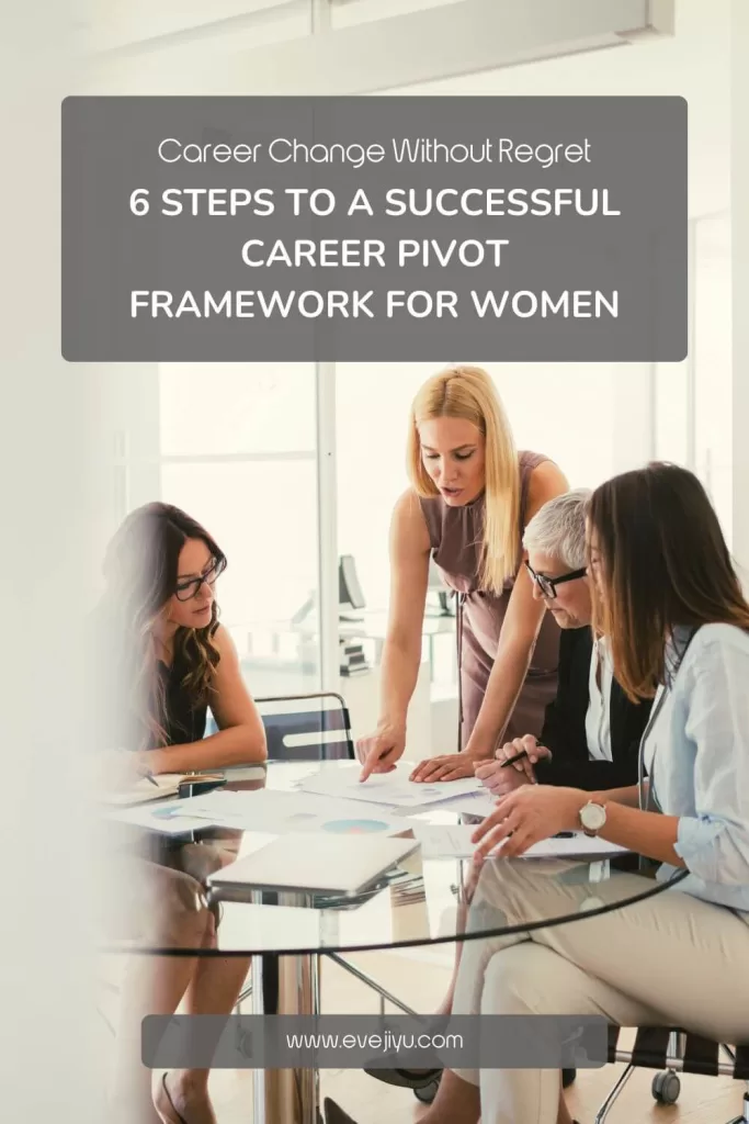 Career Change Without Regret: 6 Steps to a Successful Career Pivot Framework for Women